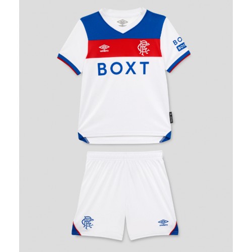 Rangers Bortaställ Barn 2025-26 Kortärmad (+ Korta byxor) Rangers Bortaställ Barn 2025-26 Kortärmad (+ Korta byxor)
